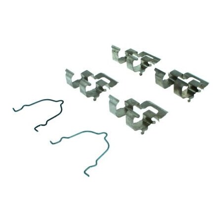 Centric Disc Brake Hardware Kit, Parts 117.45015